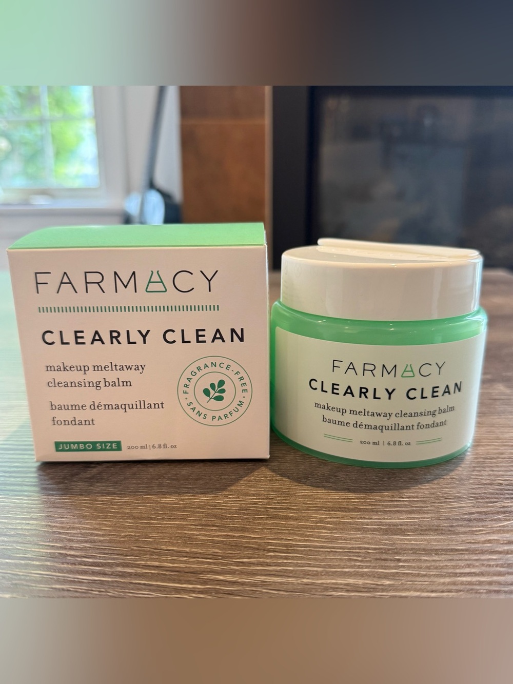 Farmacy Clearly Clean Makeup Meltaway Cleansing Balm 200ml New